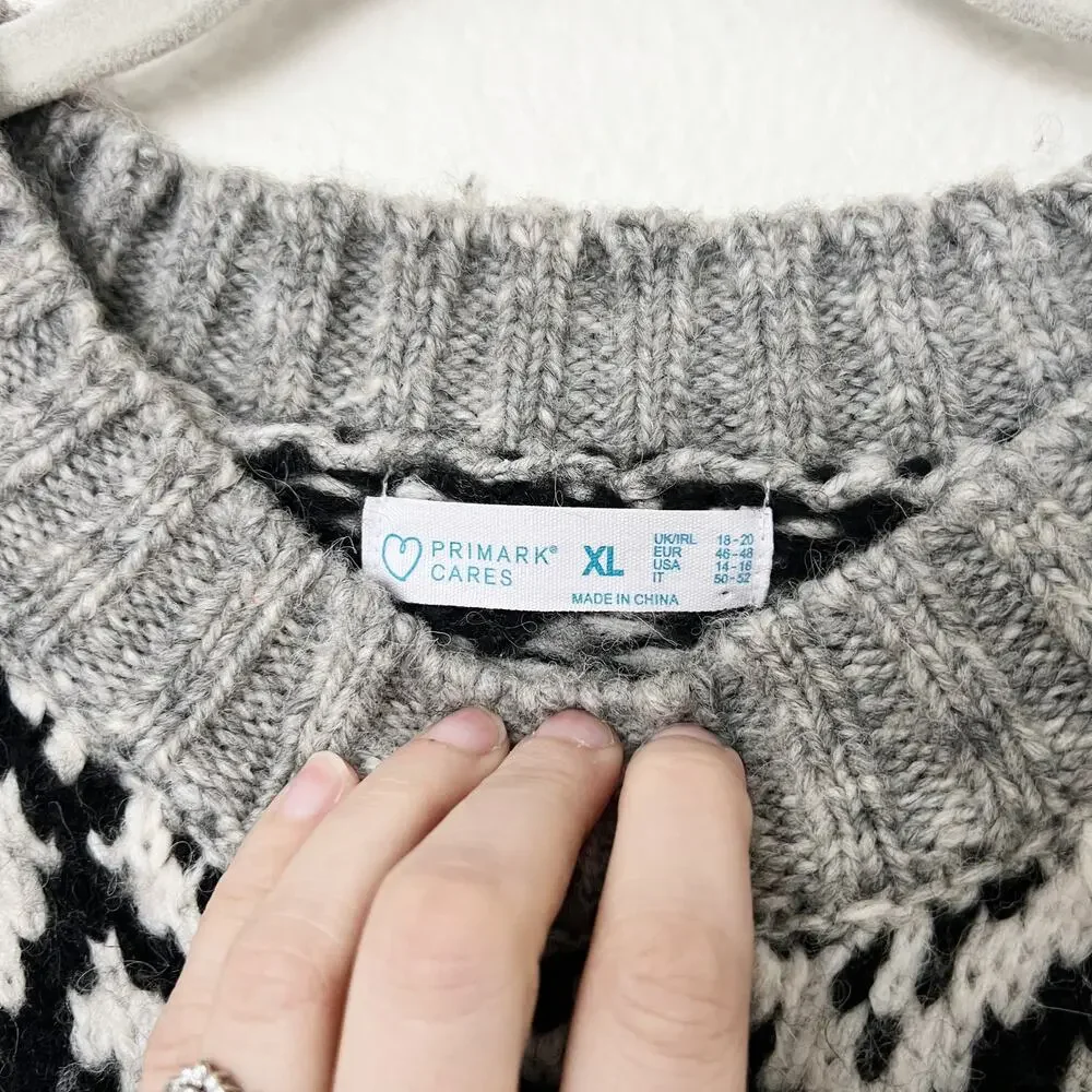 Primark Cozy Patterned Sweater - Picture 11 of 11